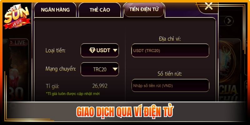 Giao dịch ví điện tử