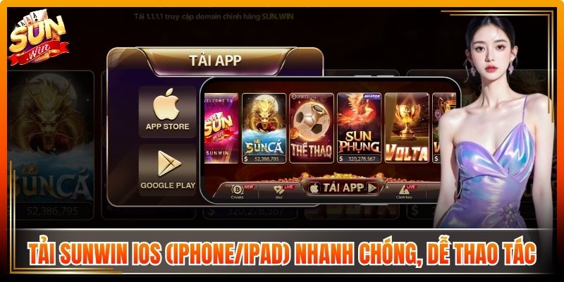 Tải Sunwin linksmart.in | Link Vào Và Tai Sun Win Từ A - Z 7 Tải Sunwin iOS (iPhone/iPad) nhanh chóng, dễ thao tác